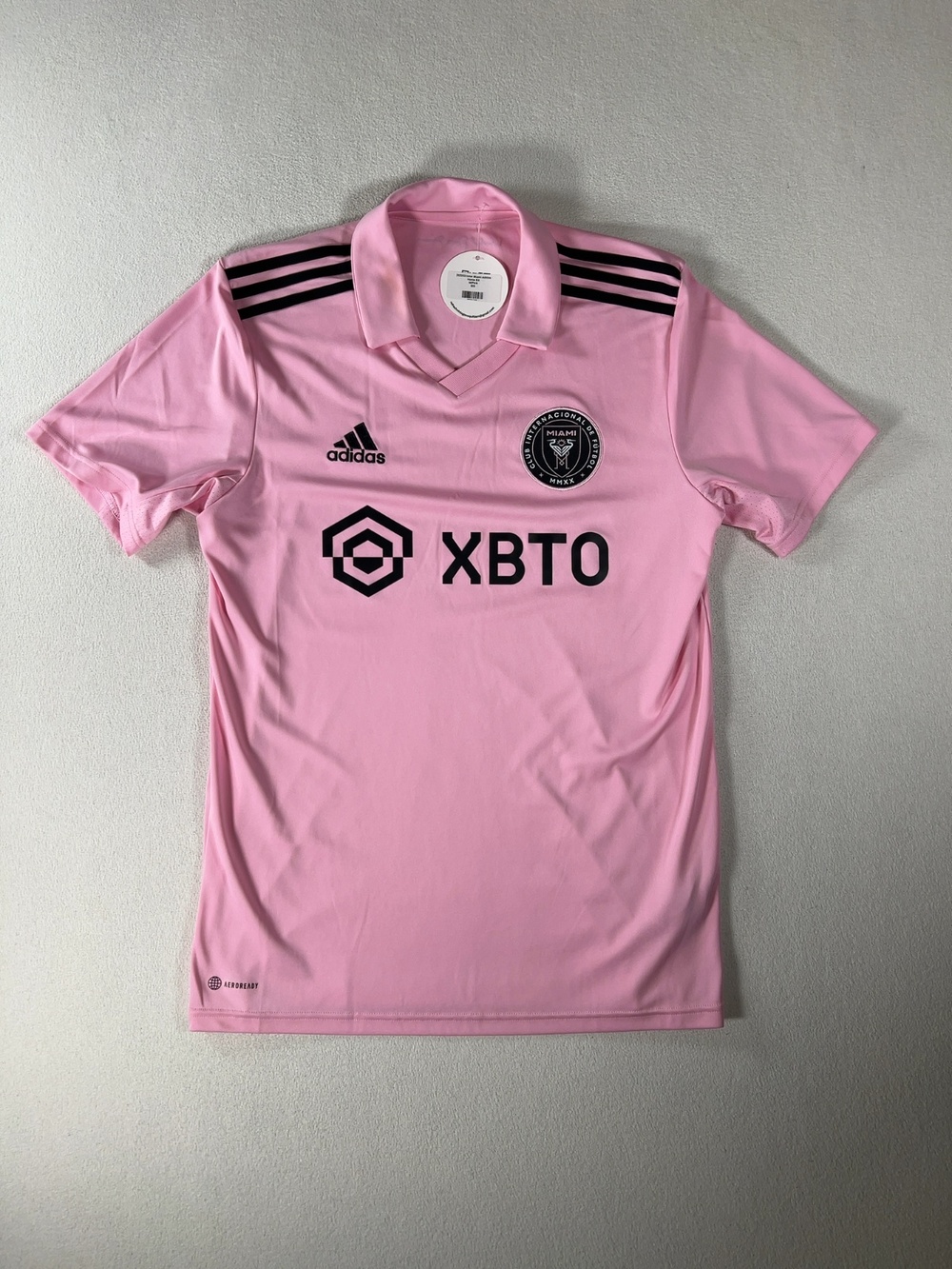 Adidas Inter Miami CF 2022/23 Home Kit Soccer Jersey Pink Good M
